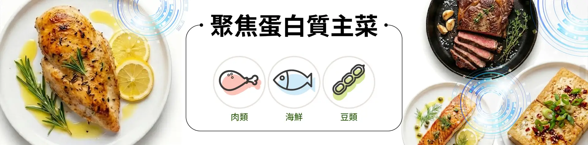 高清度蛋白質主菜